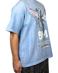 984 BUTTERFLY LIGHT BLUE TEE