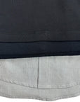 TRIPLE LAYER BLACK TEE