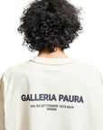 COSTA OVERSIZED T-SHIRT GALLERIA PAURA OFF WHITE