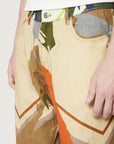 DAVE 5 POCKETS SAND CAMO