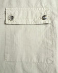 BEIGE RIPSTOP ELASTIC SHIRT