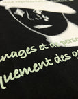 BLACK MIME TEE