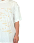 WHITE TEE PRINT JUST LIKE