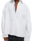 VARNISH WASH SHIRT WHITE