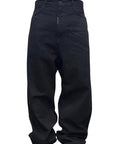 BLACK DARK BAGGY - PATCH