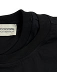 TRIPLE LAYER BLACK TEE