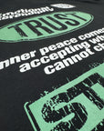BLACK TEE DOUBLE PRINT EMO.T.RUST
