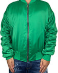 BOMBER GREEN GARTHERED