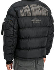 MA-1 PUFFER BACK EMBROIDERY LOGO WINTER JACKET
