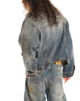 MINERAL WASH DENIM JACKET