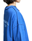 COSTA OVERSIZED T-SHIRT GALLERIA PAURA ROYAL BLUE