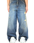 DISTRESSED BAGGY - STAINED PATCHES