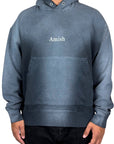 BLACK SPRAY HOODIE