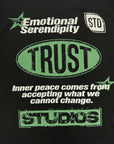 BLACK TEE DOUBLE PRINT EMO.T.RUST