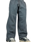 DARK GREY WASHED PANTS