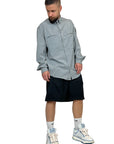 GREY OVERSIZE GAV SHIRT
