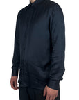 BLACK SHINY SHIRT