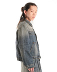 MINERAL WASH DENIM JACKET