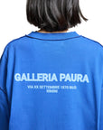 COSTA OVERSIZED T-SHIRT GALLERIA PAURA ROYAL BLUE