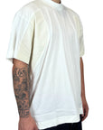 WHITE DOUBLE FABRIC CUTS