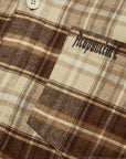 FLANNEL JACKET KHAKI