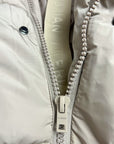 BEIGE NYLON PUFFER