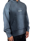 BLACK SPRAY HOODIE