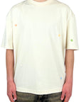 MINI FLOWER PATCH TEE IVORY