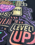 BLACK TEE MULTI-PATCH