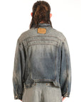 MINERAL WASH DENIM JACKET