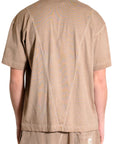 BEIGE WASHED G TEE