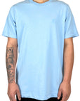 LIGHT BLUE LOGO BKCS TEE