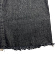 DOUBLE FABRIC AND WASH GREY BAGGY
