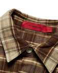 FLANNEL JACKET KHAKI