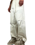 CREAM LACE TROUSERS