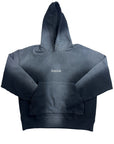 BLACK SPRAY HOODIE