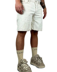 CREAM SHORTS