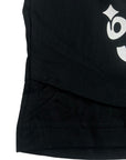 BLACK MULTI PRINT LONG SLEEVE TEE