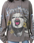 FEMME FATALE SHIRT GREY