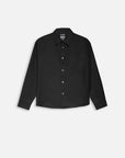 MINIMAL BLACK CROPPED SHIRT