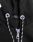 ARCHIVES 1983 HOODED ZIP BLACK
