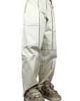 CREAM LACE TROUSERS