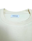 T-SHIRT MICRO LOGO AMISH CREAM