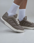 TAUPE BARGE PUF