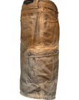 LIGHT BEIGE CARGO SOILED ORANGE