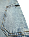 LIGHT WASH CARGO BAGGY