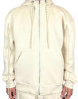BUTTER SUIT MULTI-LACE HOODIE