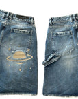 PLANET BLUE WASH JORTS