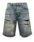 DOUBLE WORK SHORTS WHITE PAINT