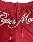 RED SCRIPT SHORTS